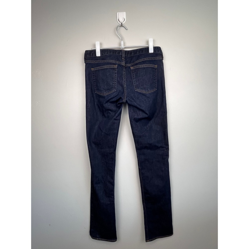 J.Crew Matchstick‎ Straight Leg Jeans Dark Indigo Wash Size 26R Stretch Denim - Picture 7 of 11